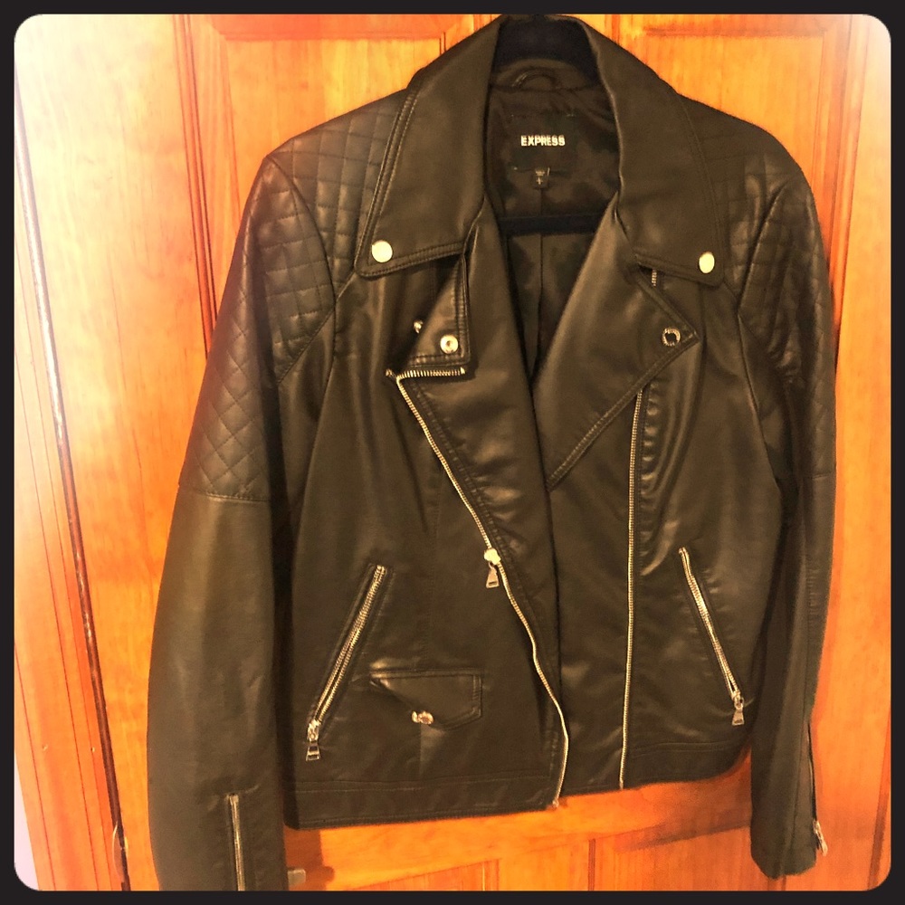 Leather jacket
